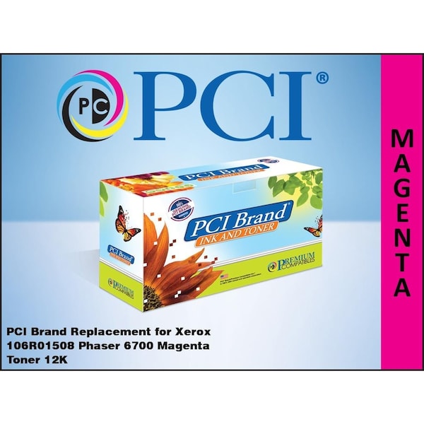 Pci Xerox 106R01508 106R1508 Magenta Toner 106R01508-PCI - main